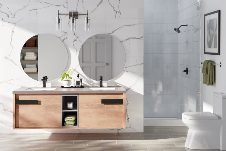 How to Create an Organic Modern Bathroom Wayfair